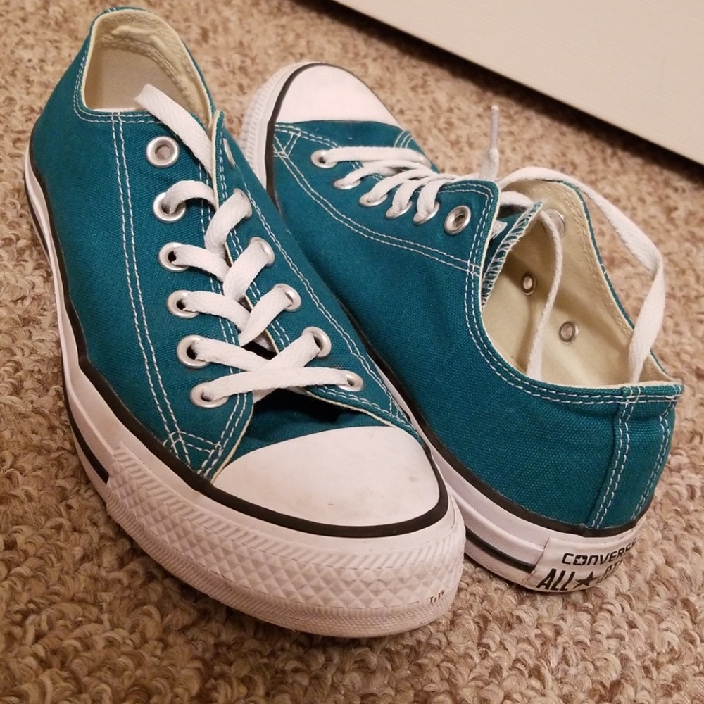 Turquoise Converse